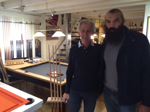 Sébastien Chabal au magasin René Pierre de Lyon Sébastien Chabal au magasin René Pierre de Lyon