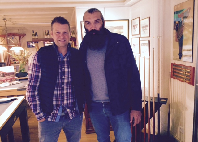 Sébastien Chabal au magasin René Pierre de Lyon Sébastien Chabal au magasin René Pierre de Lyon