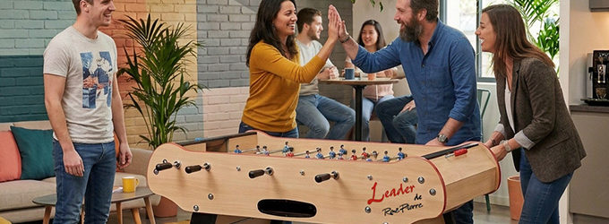 Oui le babyfoot en entreprise c’est une très bonne idée !