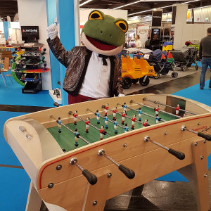 Rene pierre présent au “Spielwarenmesse” à Nuremberg