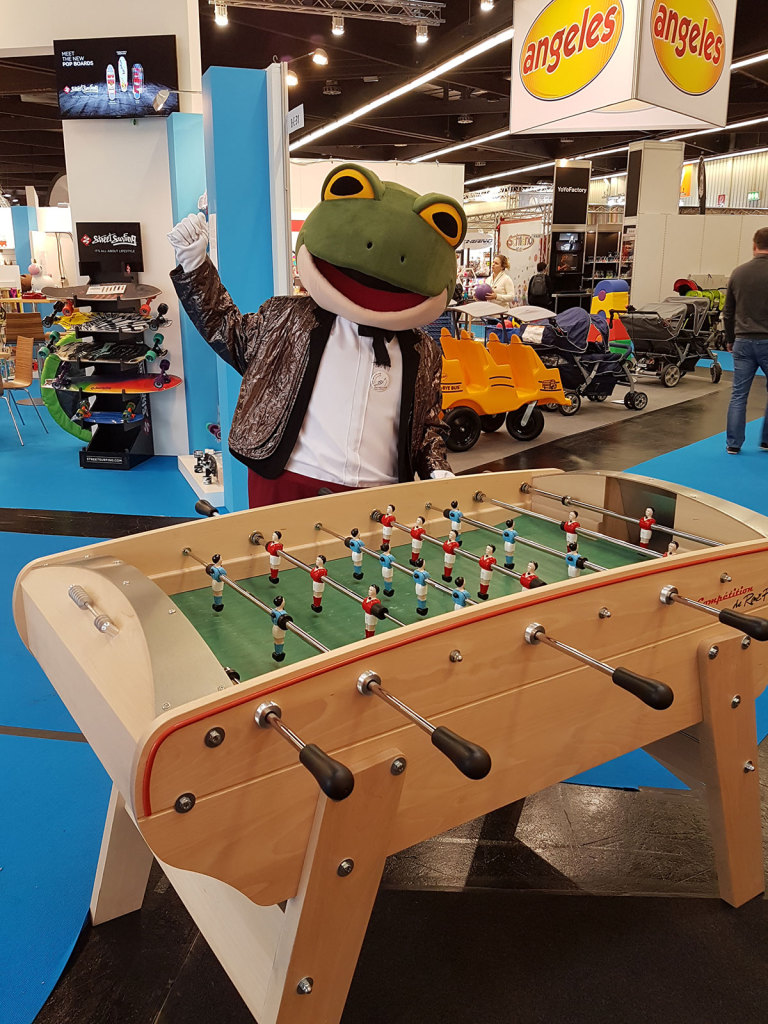 René pierre présent au “Spielwarenmesse” à Nuremberg