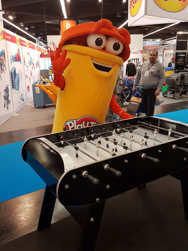 Baby-foot Match noir au “Spielwarenmesse”