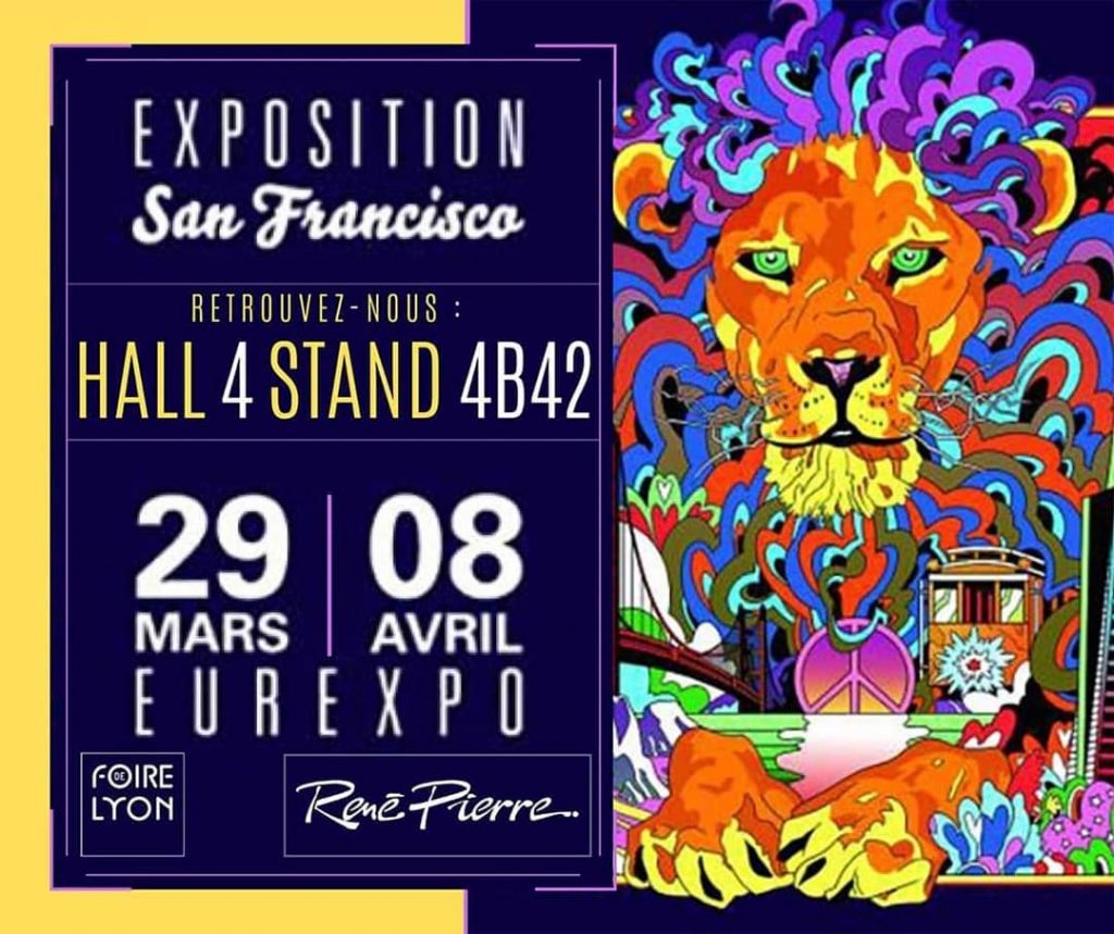 Affiche Foire de Lyon René Pierre