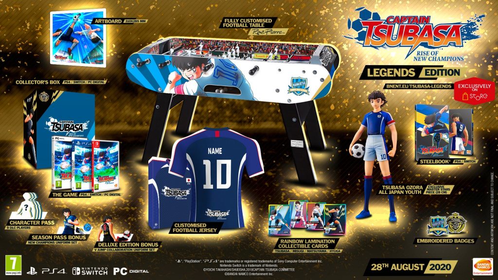 Un babyfoot aux couleurs de Captain Tsubasa