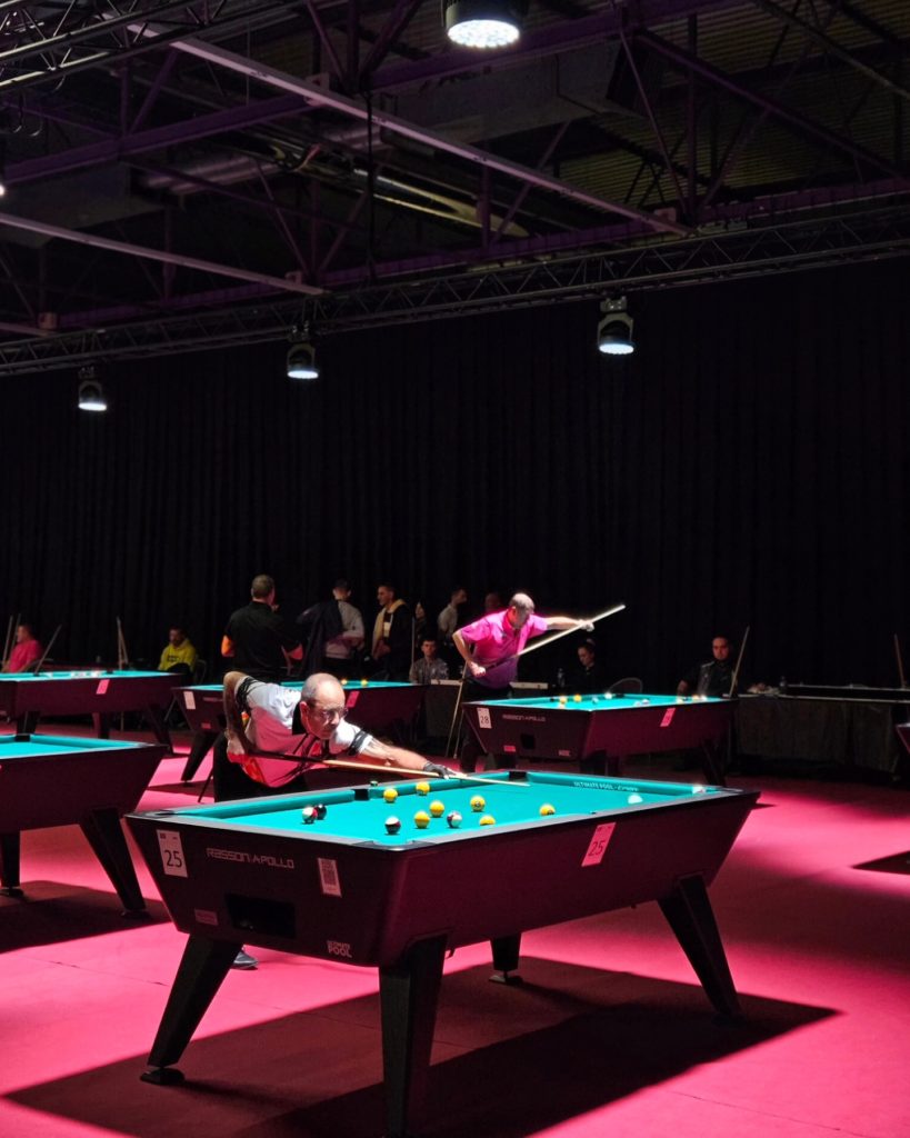 Des billards Rasson Apollo pour les meilleurs joueurs