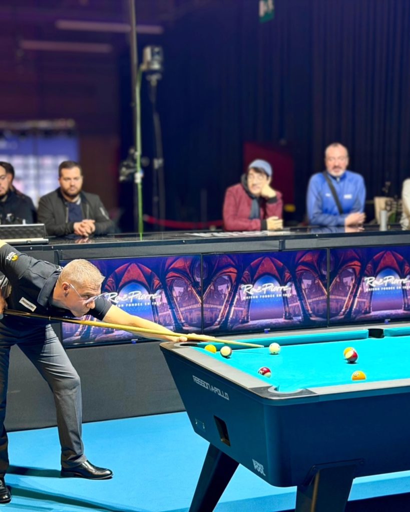 Des billards Rasson Apollo pour les meilleurs joueurs